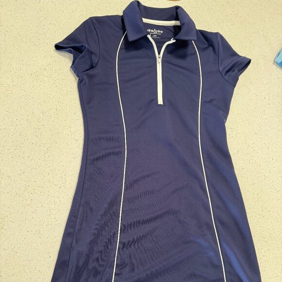 1/4 Zip Golf Dress - Picture 4 of 5